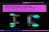 IBR Approved Reflex Flat Glass Gauge – ‘RFGB’ · 2020. 10. 19. · Boiler Drums, Boiler Feed Water, Blow Down Tanks and Dearators Model Identification RFGB - 1. Body (Liquid