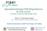Operationalizing FSM Regulations at City Level...Warangal is the first city to introduce FSM regulation. Design and Construction of Septic Tanks Conversion of Insanitary Latrines into