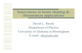 Innovations in beam shaping & illumination applicationsdls/presentations/FiO_MOO1... · 2013. 1. 7. · Rhodes & Shealy, Appl. Opt. 19, 3545-3553, 1980: “Refractive optical systems
