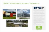 Environmental Product Declaration Roll Formed Steel Panels€¦ · the roll forming process is applied. For aesthetic reasons, steel coil and aluminum substrates may be pre-painted