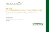 European Methodology for Qualification of Non- Destructive ......This ENIQ methodology document is the fourth issue of the European ethodology for M Qualification of Non-Destructive