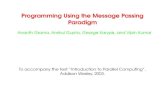 Programming Using the Message Passing Paradigm karypis/parbook/Lectures/AG/chap6_ MPI: the Message Passing