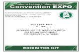 EXHIBITOR KIT - Map Dynamics ALM... · 2018. 2. 9. · Pavecon Playscapes of Alabama Playworld Preferred PPM Consultants, Inc. Precision Concrete Cutting PReMA Corp Provident Agency,