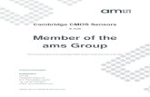 Member of the ams Group...Cambridge CMOS Sensors is now Member of the ams Group The technical content of this Cambridge CMOS Sensors (CCS) document is still valid. Contact information: