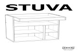 STUVA...2 ENGLISH Important information Read carefully. Keep this information for further reference. WARNING Serious or fatal crushing injuries can occur from furniture tip-over. To