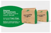 Sacos industriais de papel para café verde · 2018. 10. 24. · Sacos industriais de papel para café verde. BENEFITS OF PACKAGING Preservation of the characteristics of beans (aroma,