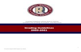 Grading Guidelines 2020-2021 - Rockwall ISD / Homepage · 2020. 8. 5. · Grading and the return of assignment(s) should be within the same grading period the assignment is due; 6.