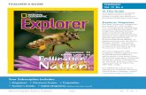 Pollination Nation - National Geographic Society...National Geographic kids are: CURIOUS about how the world works, seeking out new and challenging experiences throughout their lives.