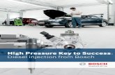 High Pressure Key to Success Diesel injection from Bosch · 2018. 1. 28. · 2 Diesel injection from Bosch: The complete range from the leading supplier Economical, clean and sporty: