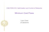 Minimum Cost Flows - University of Colorado Boulderlich1539/fn/MinCostFlows2016.pdfGraph, path, and flow Minimum cost flow problem and applications q Generalized cost flow problem