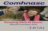 Keeping Well At Home - RTAI Ireland...Billy Sheehan can be contacted at generalsecretary @rtaireland.ie Please provide your telephone number if you would like a call back. [To avoid