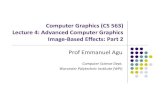 Computer Graphics (CS 563) 4: Advanced Computer Graphics … · 2012. 2. 8. · Microsoft PowerPoint - cs563_ibr_wk4_p2.ppt [Compatibility Mode] Author: emmanuel Created Date: 2/7/2012