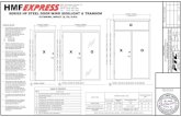 Commercial Door Systems SERIES HP STEEL DOOR W/WO ......series hp steel door w/wo sidelight & transom, impact 2/27/19hmf0003 of ptc product design group, llc po box 520775 longwood,
