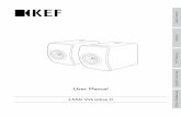 User Manual LS50 Wireless II - KEF · 2020. 11. 24. · 6 Table of Contents Setting Up Wi-Fi Streaming Using KEF Connect App FAQ and Troubleshooting 2. General Information 2.1 Reading