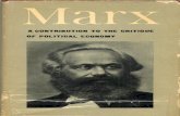 A Contribution to the Critique of Political Economy (1859) .pdf · 2018. 4. 25. · 5 Introduction Marx’s Critique was first published (in German as the Kritik) in 1859, eight years