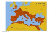 The Roman Empire - hands-up-education.org€¦ · NORICUM SARMATIA Pontus Euxinus Londinium Aquae Sulis Oceanus Atlanticus GERMANI INFERIOR GALLIA BELGICA GALLIA LUGDUNENSIS GERMANIA