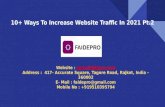 10+ ways to increase website traffic in 2021 pt.2
