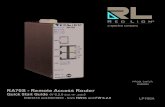 RA70S - Remote Access Router - Quick...RA70S - Remote Access Router Quick Start Guide (V 6.2.0 Sept 15th, 2020) MDH816 and MDH859 - from HW03 and FW 6.2.0PROG. CNTLR. E482663 LP1163A