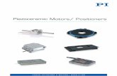 Piezoceramic Motors/ Positioners - Piezo Motor · Piezo stick slip motor with subnanometer resolution Travel range up to 26 mm (1") Uni-directional repeatability down to 0.020 µm