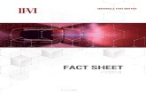 FACT SHEET - II-VI...Optics design, diamond turning, polishing & coating Opto-mechanical design, engineering & assembly ZnSe, ZnS & ZnS multispectral materials Laser processing heads
