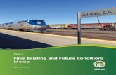 Final Existing and Future Conditions Memo · 2020. 4. 30. · SJC Used for both Norman Y. Mineta San Jose International Airport and San Jose Diridon Train Station ... Final Existing