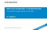 Microcomputer ComponentsC164CI Revision History: 1998-02 Preliminary Previous Releases: 04.97 (Advance Information) Page Subjects 3, 4 Alternate functions for P5 added. 25...30 Register
