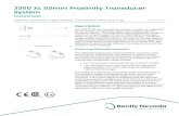 3300 XL 50mm Proximity Transducer System Datasheet - 174014 · Description The 3300 XL 50 mm Transducer System consists of a separate 50 mm probe, an extension cable, and a 3300 XL