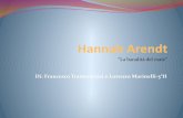 Hannah Arendt - Apache2 Ubuntu Default Page: It works · 2020. 8. 4. · Hannah Arendt (La banalità del male) Dall’11 al 15 dicembre a Gerusalemme fu letto il verdetto del processo
