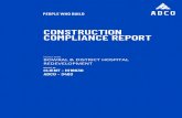 CONSTRUCTION COMPLIANCE REPORT - Health Infrastructure...Company ADCO Constructions Pty Ltd Company Address Level 2, 7-9 West Street, North Sydney NSW 2060 ... • Commencement of