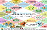 GOVERNMENT SCHEMES...2019/12/31  · ANNADATA AAY SANRAKSHAN ABHIYAN (PM-AASHA) Income protection scheme for farmers New Umbrella Scheme for Ensuring remunerative prices to the farmers