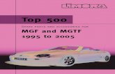 Limora catalogue MGF/MGTF - SC Parts · 2017. 5. 23. · and MG Midget 324 pages English Part no. 293143 German Part no. 324658 Jaguar XJ6 Daimler Sovereign ... Brake pads, brake