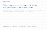 Setup protocol for Firefly® particles - Abcamdocs.abcam.com/pdf/protocols/firefly-bd-lsrII-fortessa... · 2016. 5. 18. · Firefly® particles On BD LSR II and LSRFortessa cytometers