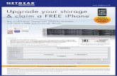 Upgrade your storage & claim a Free iphone · 2010. 5. 12. · 2. submit this claim form along with a copy of your invoice from an authorised distributor/reseller & original UPC barcode