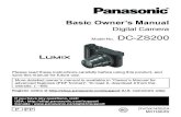 Basic Owner’s Manual - Panasonic Canadahelp.panasonic.ca/viewing/ALL/DC-ZS200P/OI/dvqx1409za/... · 2018. 4. 10. · DVQX1409ZA M0118KZ0 Basic Owner’s Manual Digital Camera Model