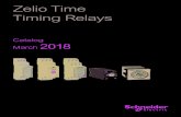 Zelio Time Timing Relays - Farnell element14 · Timer Relay type RE17L RE17R RENF RE22 REXL RE48A Pages 23 23 23 24 26 27 Selection guide Zelio Time - Timing Relays 10.0. 6 Presentation
