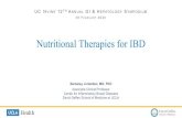 Nutritional Therapies for IBD · 2020. 4. 6. · Nutritional Therapies for IBD. Berkeley Limketkai, MD, PhD. Associate Clinical Professor. Center for Inflammatory Bowel Diseases.