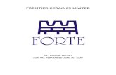 FRONTIER CERAMICS LIMITED STATEMENT 30 JUN 2020... · 2020. 10. 14. · Frontier Ceramics Limited is carried out. The purpose of this evaluation is to ensure that the Board's overall