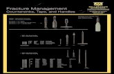 Countersinks, Taps, and Handles - Surgical Instruments · 2016. 2. 23. · 1 Fracture Management Countersinks, Taps, and Handles •MQC = Mini Quick Coupling •SQC = Small Quick