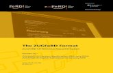 The ZUGFeRD Format - Konik · 2020. 10. 23. · 1 The ZUGFeRD Format ZUGFeRD 1.0 Technical Documentation Version 1.0 ZUGFeRD 1.0 German Specification: 25th June 2014; ZUGFeRD 1.0