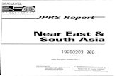 Near East South Asia - DTIC · 2011. 5. 13. · PRS-NEA-91-074 'OCTOBER 1991 lllA"n'oT I 'll~l A N N ~ S•Owls V I R E ARw ]ww' 1941 -1991 u-PRS Report- Near East & South Asia 19980203