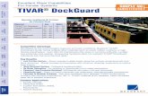 GP TIVAR DockGuard - MCAM...Nylon 6 .15 - .40 .14 - .19 HDPE .20 - .30 Wood (Bongossi) .20 - .30 Wood (Oak) .20 - .30 Key Benefits • Low-Friction Surface: Allows vessels to glide