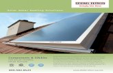 Stiebel Eltron Américas - Solar Thermal Water Heating …...WATER HEATING 800.582.8423 Stiebel Eltron has been designing solar thermal systems for 40 years. Because every installation