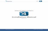 IVS4 Installation Manual - Adaptive Recognition ·  1 Intellio Video System 4 IVS INTELLIO VIDEO SYSTEM 4 Installation Manual (Version: 4.7.2.1)