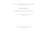 Concerto - Forrest Guitar Ensembles · Concerto Originally for violoncello concertante violin concertante, 2 violins and basso continuo Arranged for Niibori Guitar Orchestra by Andrew
