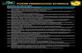 POSTER PRESENTATION SCHEDULE T...May Agius, Jois Stansfield, Emma Turley, Beata Batorowizc, & Janice Murray Meeting: 2018-2020 Executive Board Meeting Meeting: Family Engagement Forum