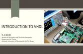 INTRODUCTION TO VHDL - Electronic CircuitsVHDL Standards P1076 Standard VHDL Language Reference Manual (VASG) VHDL-87, VHDL-93, VHDL-01, VHDL-08 P1076.1 Standard VHDL Analog and Mixed-Signal
