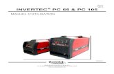 INVERTEC PC 65 & PC 105 - Lincoln Electricassets.lincolnelectric.com/assets/EU/Operator...IM2002 01/2011 Rev. 3 INVERTEC PC 65 & PC 105 MANUEL D'UTILISATION FRENCH LINCOLN ELECTRIC