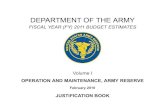 FISCAL YEAR (FY) 2011 BUDGET ESTIMATES...Joint Base McGuire-Dix-Lakehurst (MDL), (SAG 115), -$287 Program Growth FY 2011: Air OPTEMPO (SAG 116), $7,887 Civilian Insourcing Increase