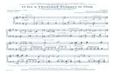 Beckenhorst Press · 2014. 7. 10. · For SATB Choir, Congregation (opt.), and Organ, Charles Wesley, 1739 (Psalm 100) = ea. 76 Prin. 8', 4' Gt. a tempo Full (no reeds) rit. with