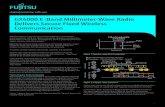 GX4000 E-Band Millimeter-Wave Radio Delivers Secure Fixed Wireless … · 2016. 4. 8. · –120 –180 –160 –140 –120 –100 –80 –60 –40 –20 0 20 40 60 80 100 120 140